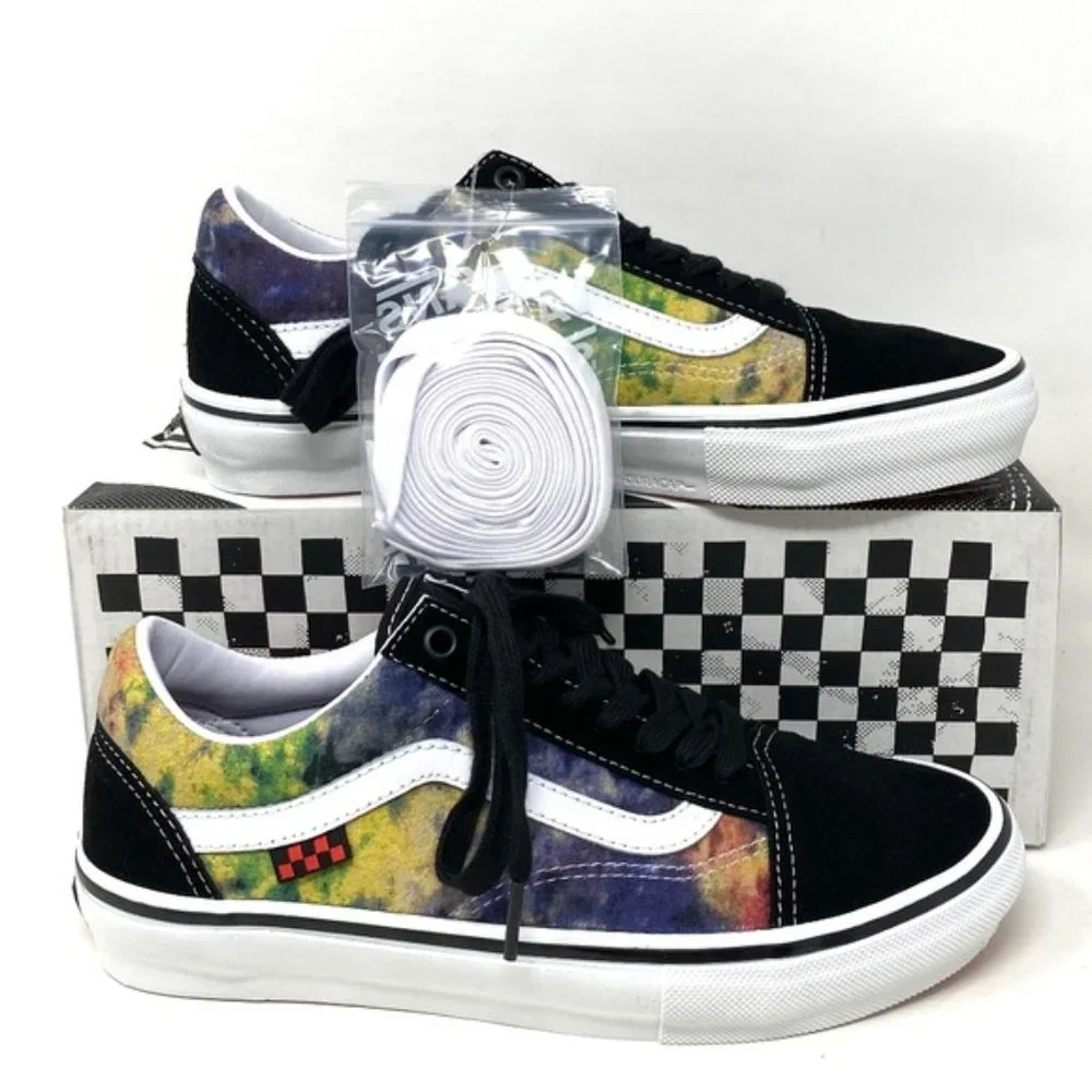 💖MEGA SALE💖VANS Old Skool Skate Low Black Men’s Canvas Suede VN0A5FCBBML